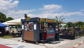 Kiosk Büfe Kabinet