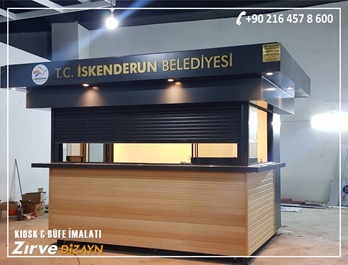 iskenderun belediyesi kiosk bufe